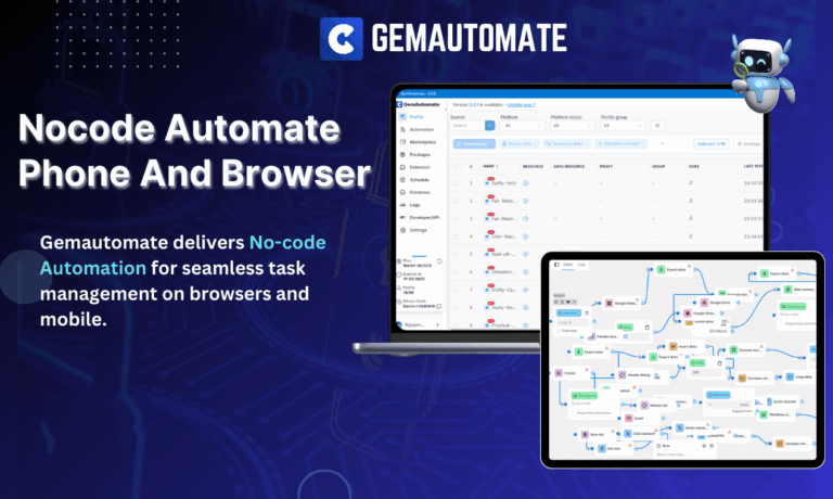 Download GemAutomate: No-Code Automation for MMO, Ad Farming & Social Tasks